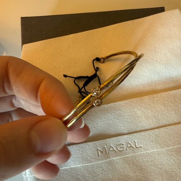 Magal Diamond Cord Bangle - Picture 2 of 3